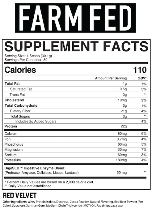 Axe & Sledge Farmfed Protein