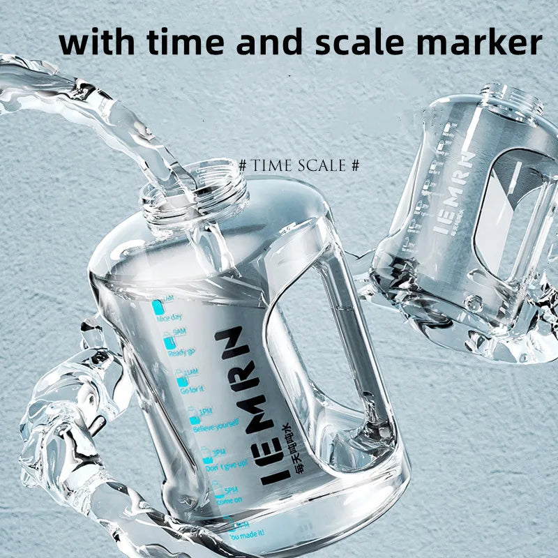 2 Liters Large Capacity Water Bottle