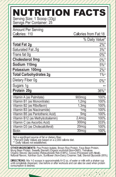 Black Magic Vegan Protein Powder