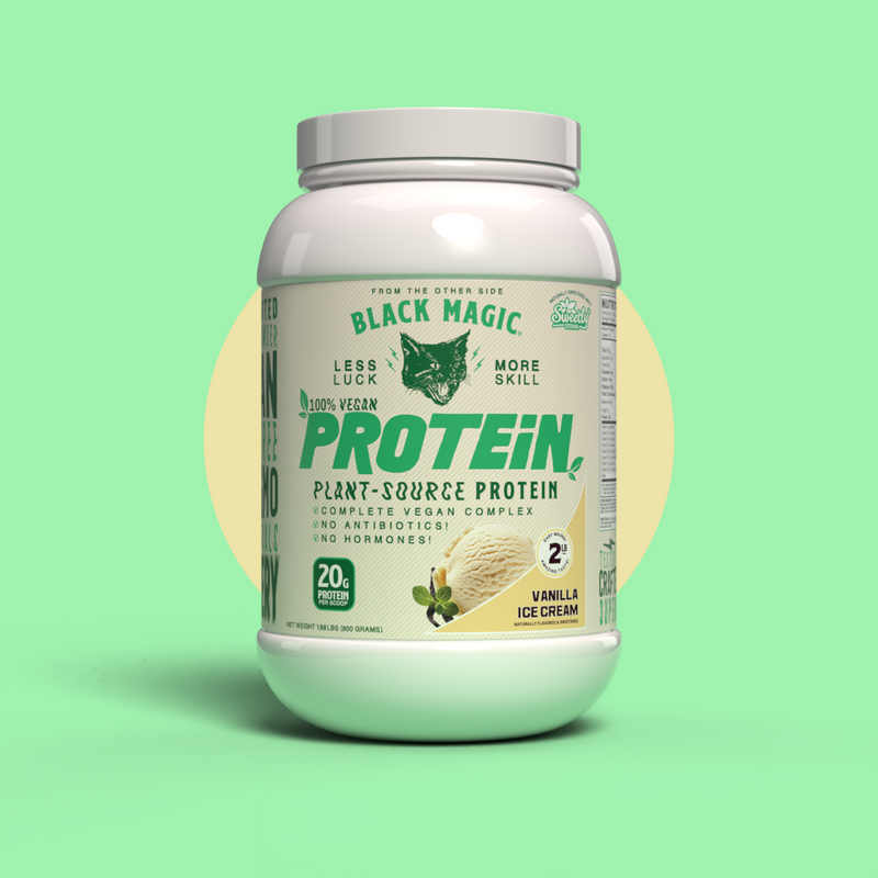 Black Magic Vegan Protein Powder