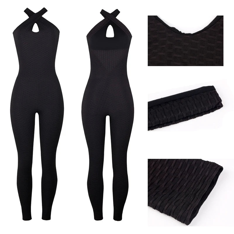 WOMEN'S SEXY YOGA JUMPSUIT SET