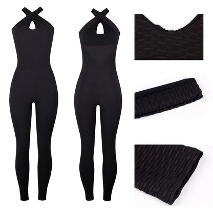 WOMEN'S SEXY YOGA JUMPSUIT SET