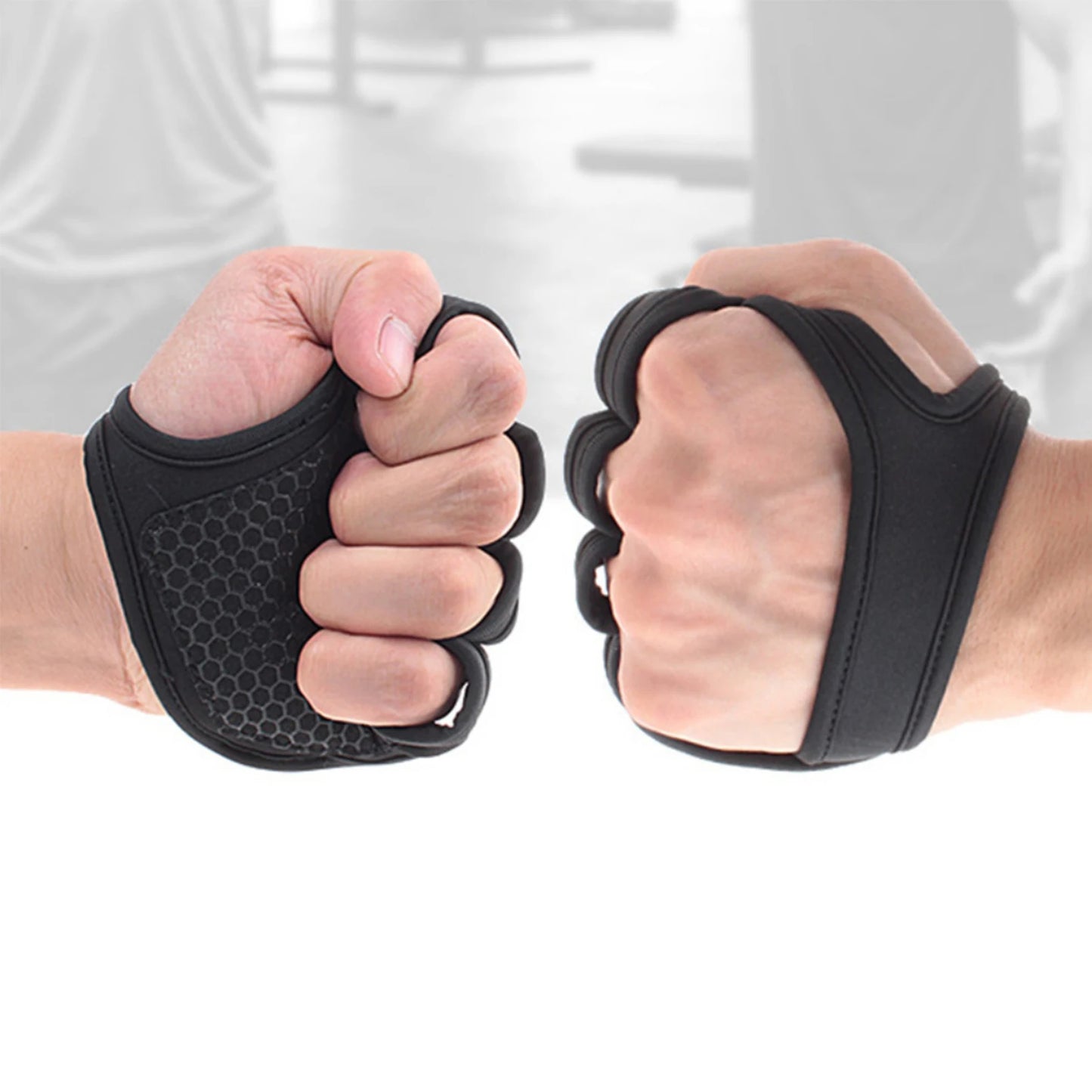 Lifting Palm Dumbbell Grips Pads