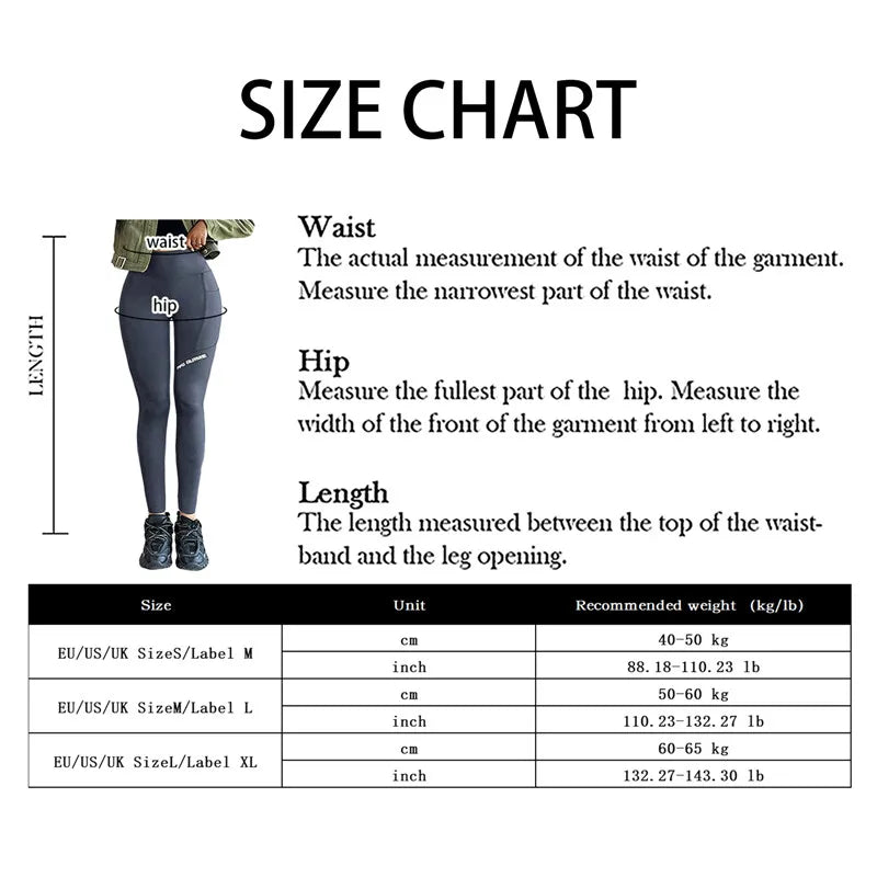 Tights High Waist Push Up Shark Sports Pant