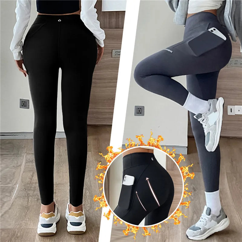Tights High Waist Push Up Shark Sports Pant