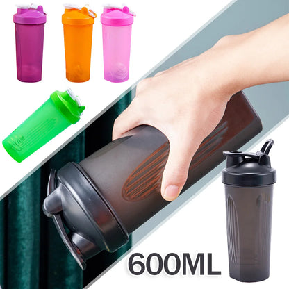 600ml Protein Powder Shaker Bottle